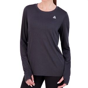 🔥 10 for $100 🔥 NWT Reebok athletic long sleeve tee grey